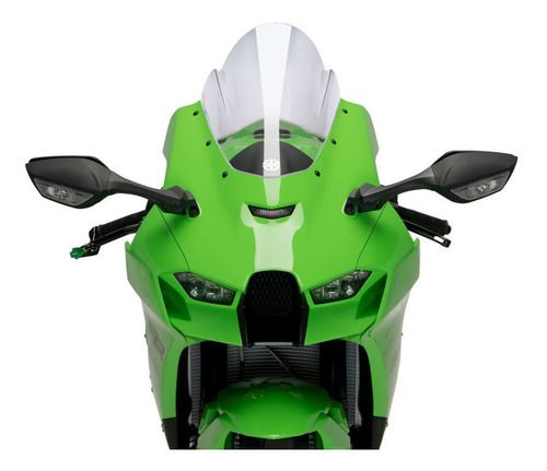 Imagem 3 de 7 de Bolha Puig Kawasaki Zx10rr Zx 10 2021 2022 Racing Fumê Claro