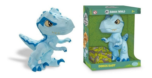 Dinossauro Articulado Dino Baby Raptor Blue - Jurassic World