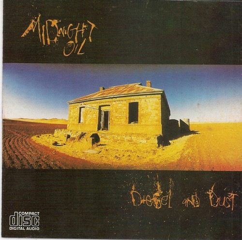 Midnight Oil  Diesel And Dust Cd 1987 Edicion Brasileña Vg