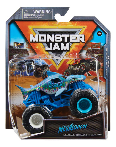 Megalodon Monster Jam - Camiones Monsteres De 1:64 Monsteres