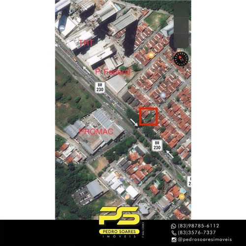 Imagem 1 de 1 de Terreno À Venda, 336 M² Por R$ 450.000 - Conjunto Joao Agripino - João Pessoa/pb - Te0255