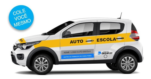 Adesivo Auto Escola Kit Completo