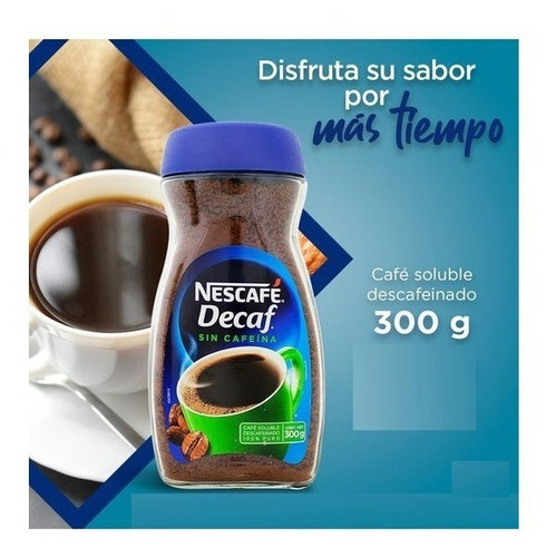 Nescafé Decaf Café Soluble Descafeinado 300 Gr