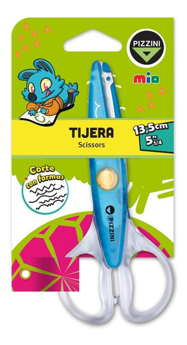 Tijera Corte Formas Pizzini Ideal Para Chicos Varios Modelos