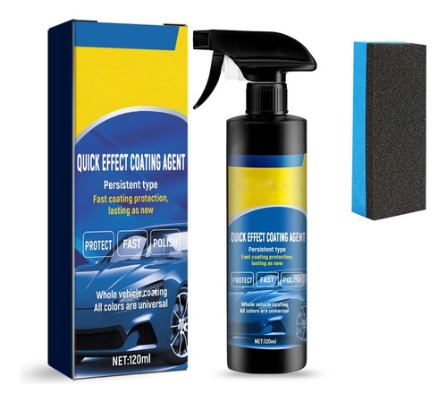 2 Peças De Spray De Carro Spray De Revestimento De Carro 3 E