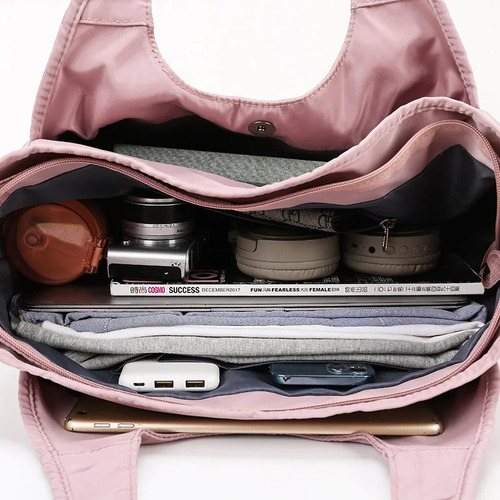 J Bolso De Mano De Lona For Computadora Portátil For Mujer P
