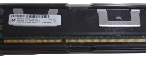 Memoria Servidor 8gb 2rx4 Pc3l 10600r 1333mhz Ecc Dell Hp