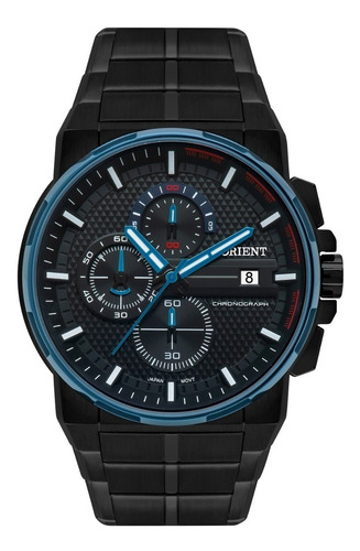Relógio Orient Masculino Cronógrafo Mpssc017 P1px Preto