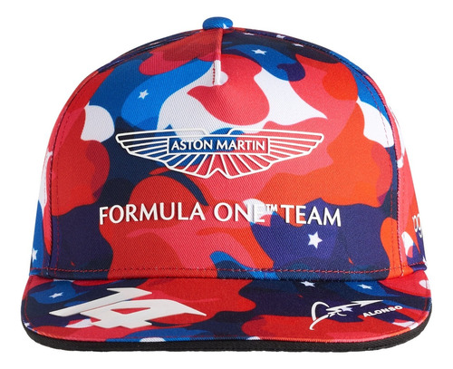 Gorra Fernando Alonso Aston Martin F1 Edicion Usa Genuina