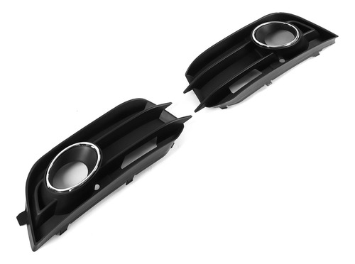 Par De Parrillas De Faros Antiniebla Negros Para Parachoques