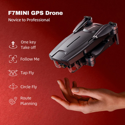 Drone Bwine F7 Mini Gps Con Cámara 4k Uhd, Vuelo De 60 Minut