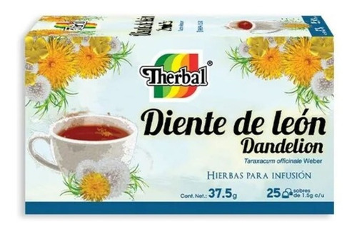 Te Diente De Leon Therbal 25 Sobres Env Full