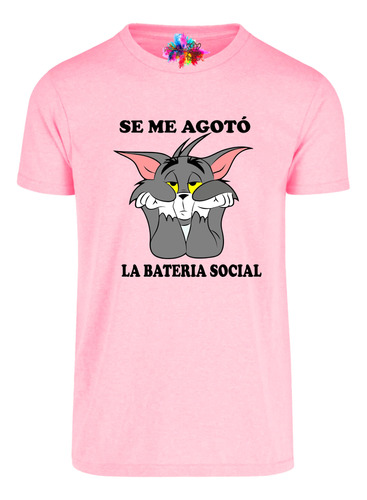  Playera Tom&jerry Tom Agotado Variedad De Tallas