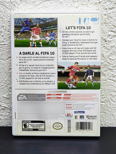 Fifa Soccer 10 Para Nintendo Wii Original (Usado)