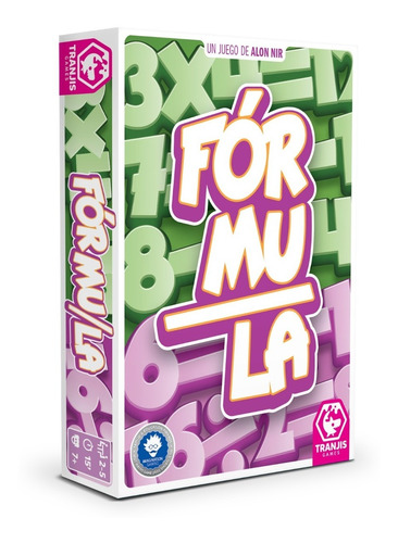 Juego De Mesa De Matematicas Formula Nuevo Español