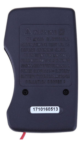 F Multifuncional Digital Multim Auto Range Multim