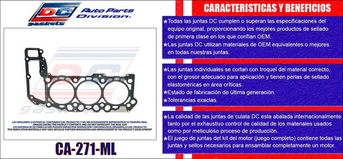 Junta Cabeza Para Jeep V6 3.7 Liberty (00-09) - Gran Cherrok