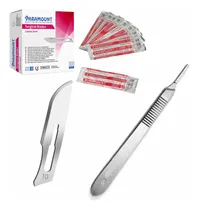 Comprar Kit Mango Bisturi N3 + Hoja N10 X10 Dermaplaning Podologia