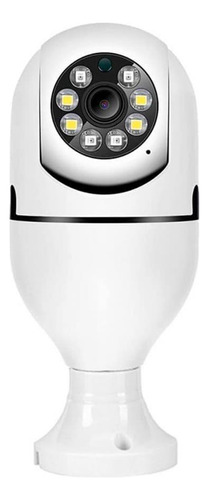 Camera Ip 360 Giratoria Wifi Lampada Segurança Externa Hd