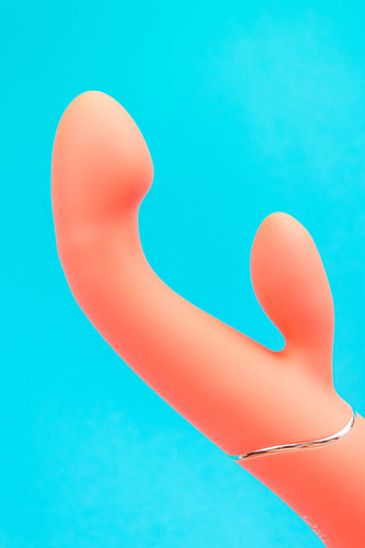 Samba Vibrador Rabbit Good Vibres Com Power Finger Coral