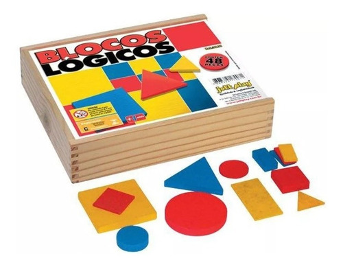 Blocos Lógicos Pulo Gato Tangram Torre Inteligente Escala