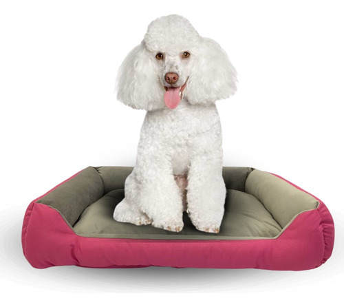 Cama Para Mascotas Perros Gatos Acolchados Lavable Talla M