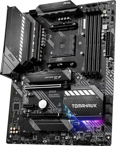 Msi Mag B550 Tomahawk - Placa Base Para Juegos (amd Am4