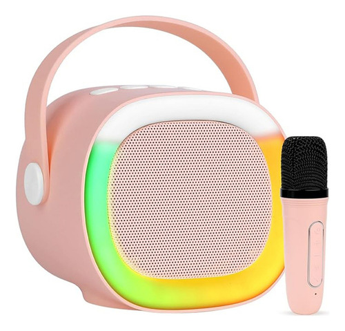 Micrófono Inalámbrico Led Con Altavoz Bluetooth Portátil Mi