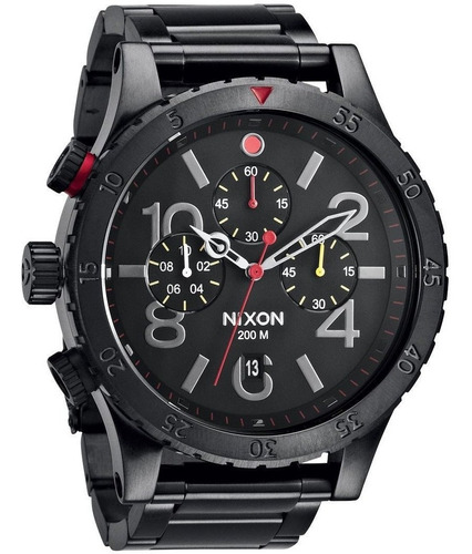 Relógio Nixon 48-20 Chrono Preto Preço Muito Baixo, Desapega