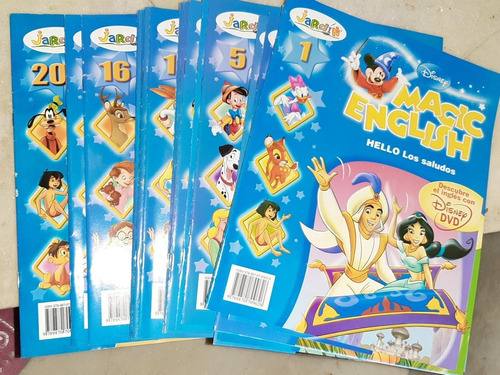 Disney Magic English + Dvd Colección Completa. Inglés 20+20
