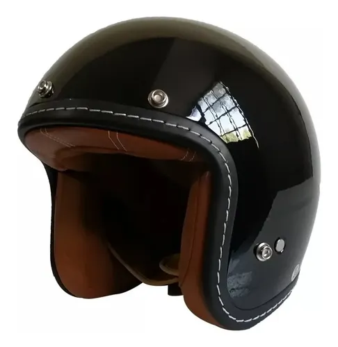 Casco moto Vintage Custom con Visera/Cafe Racer-Bobber-Chopper Super precio  $47.990 Casco moto custom con visera / Cafe…