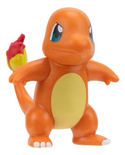 Pokemon Charmander Battle Ready Figure 4cm Juguete Muñeco