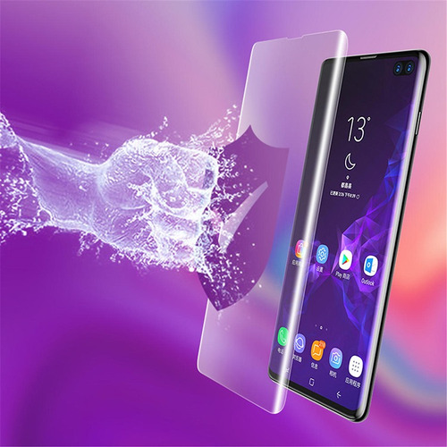 Imagem 2 de 6 de Película Hidrogel Anti Impacto Samsung Galaxy S10