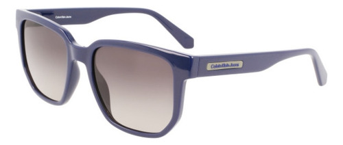 Gafas de sol Calvin Klein Jeans CKJ22611s 400 55, color azul brillante