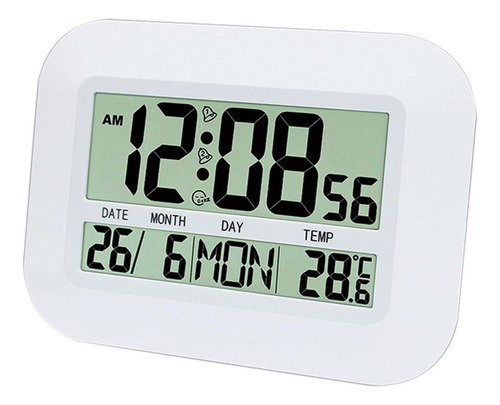 Reloj De Pared De Lcd Grande Escritorio Snooze Reloj De