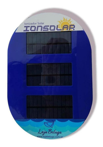 Ionizador Solar Flutuante Triplo Para Piscina Até 200.000l