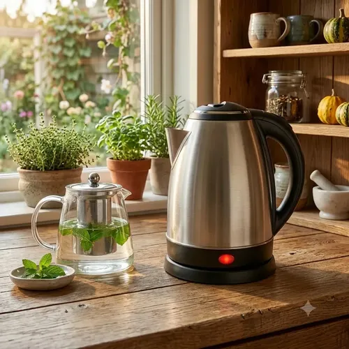Chaleira Elétrica Térmica Inox 1.8 Litros 127v
