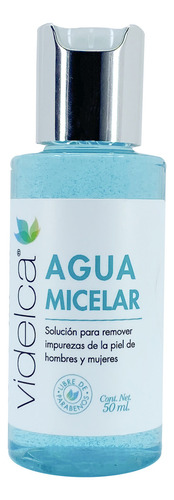Agua Micelar 50ml Con Tensoactivos + Agentes Humectantes