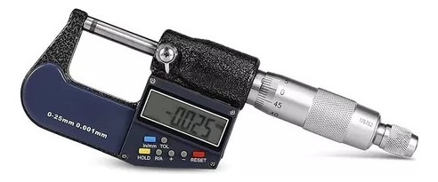 0-25mm Micrometro Calibrador Digital Electronico Exterior