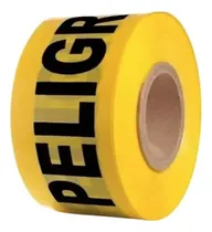 Comprar Cinta Amarilla Peligro No Pase 100 Mts X 80 Cm Marca Brufer