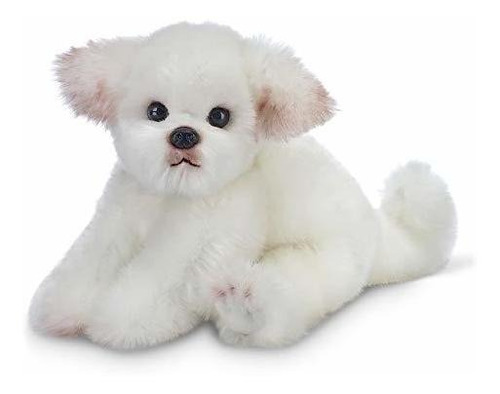 Peluche Caniche Maltese Angelito 13 Pulgadas.