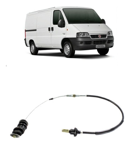 Cabo Embreagem Ducato/boxer /jumper 2.8 1998 A 2002 1078mm