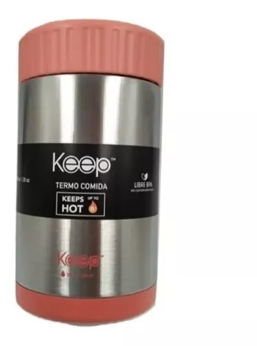 Termo De Comida Keep Acero Inoxidable 600 Ml Colores