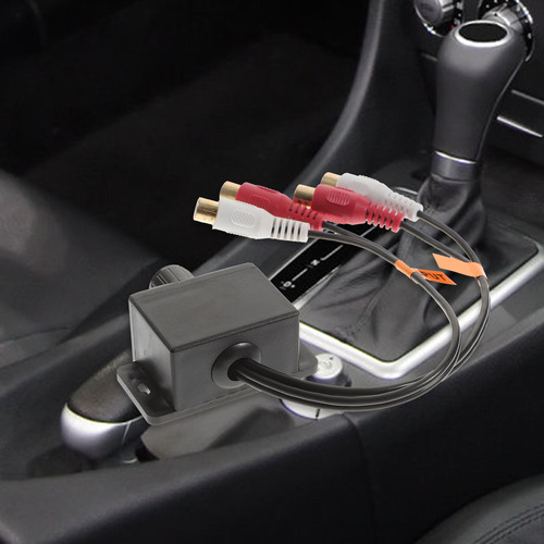 Amplificador Estéreo Para Coche, Nivel De Ganancia, Bajo, Co