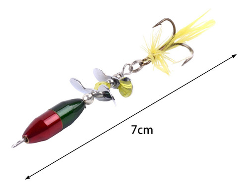 2 Señuelo De Pesca Spinnerbait, Señuelo Para Pesca Con