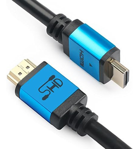 Shd Cable Hdmi Velocidad De 30 Pies Cable Hdmi 2.0v Uhd 18gb