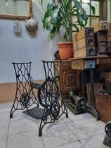 Comprar Antiguo Pie Grande De Hierro De Fundición Original Singer