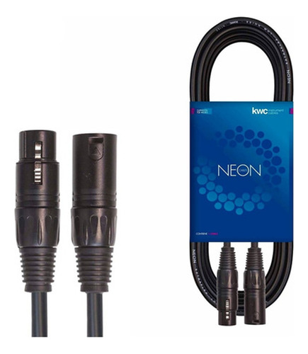 Cable Xlr (cannon) 6 Metros Microfono - Kwc Neon 120