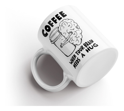 Imagem 2 de 5 de Caneca Cérebro Café