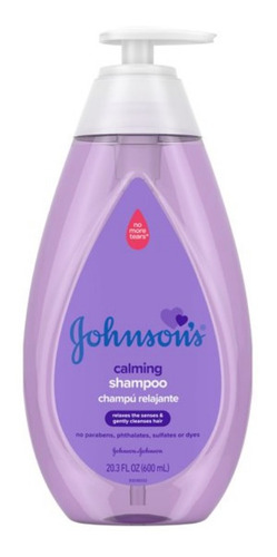 Shampoo Con Aroma Relajante (600ml) Johnson's Baby
